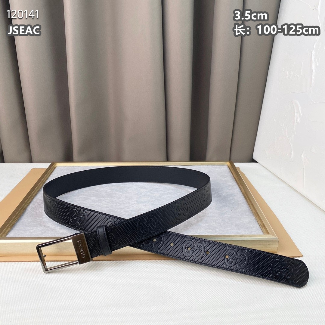 Gucci belt 35mmX100-125cm 8L (1)