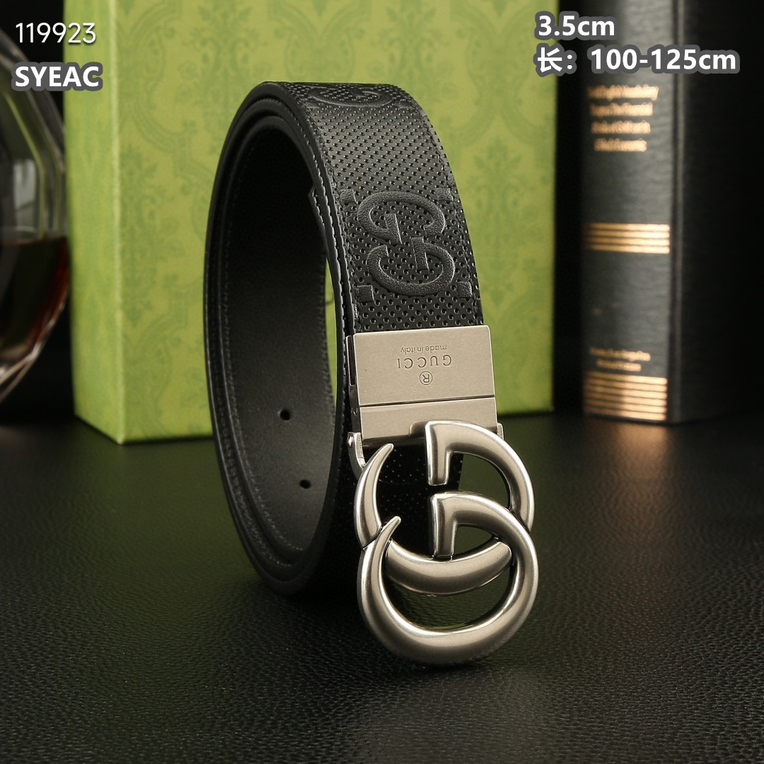 Gucci belt 35mmX100-125cm 8L (1)