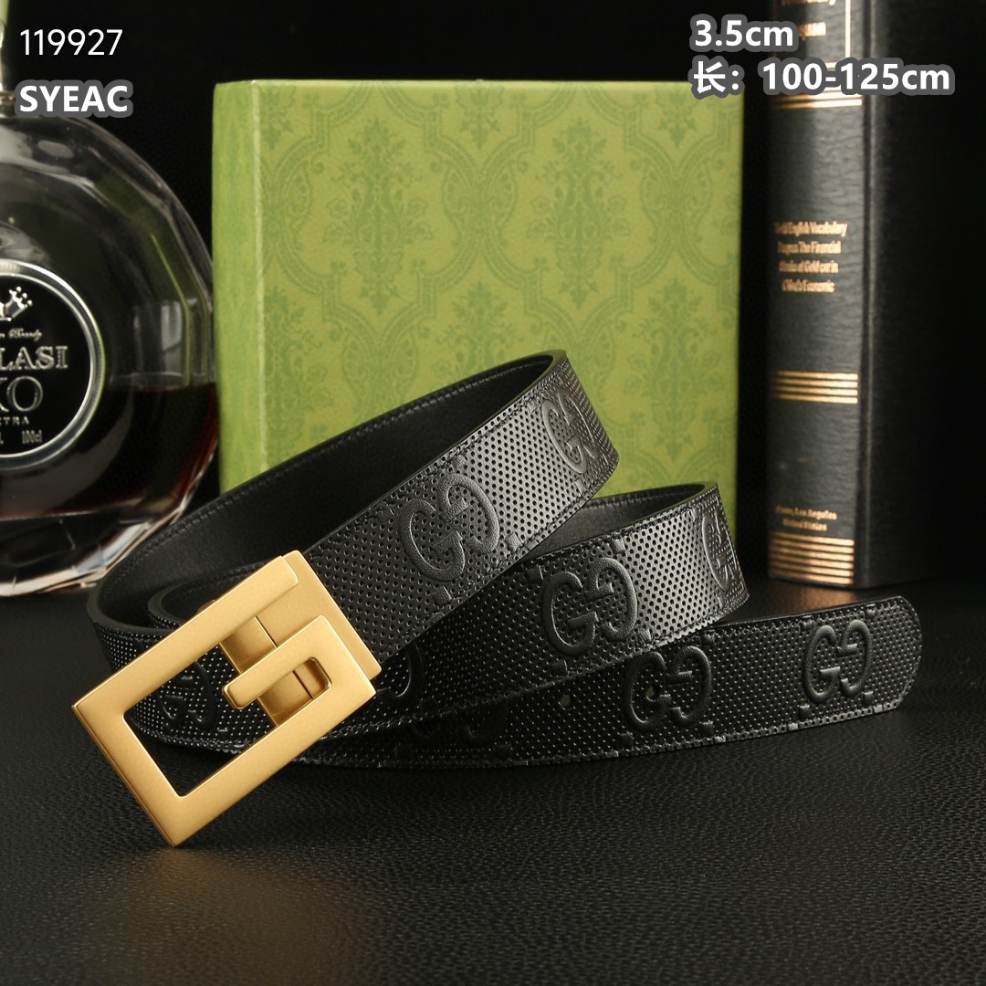 Gucci belt 35mmX100-125cm 8L (13)