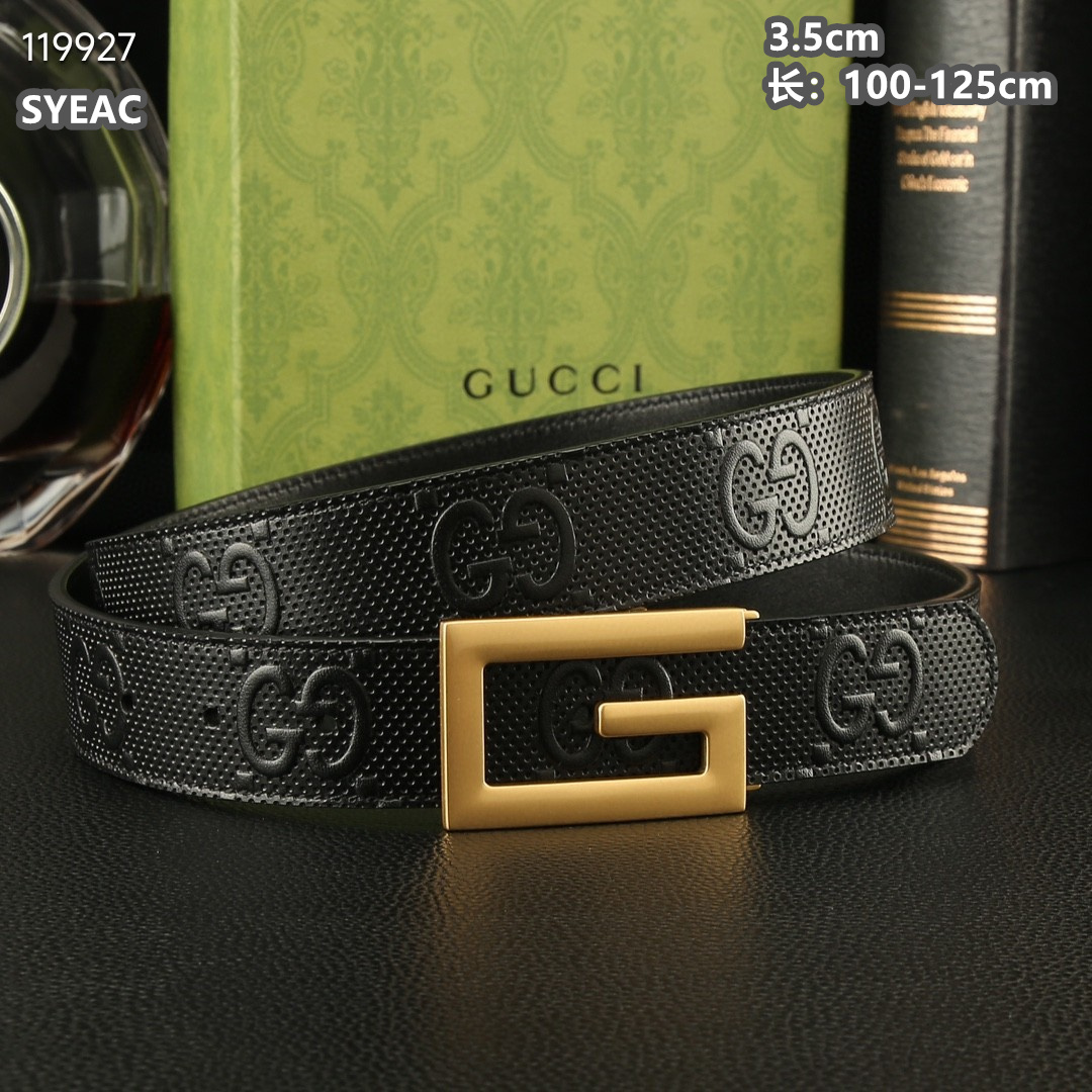 Gucci belt 35mmX100-125cm 8L (14)