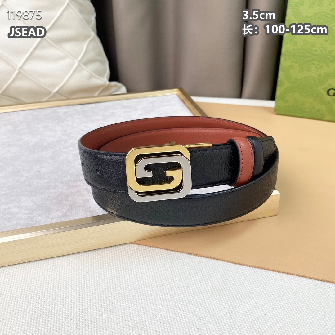Gucci belt 35mmX100-125cm 8L (2)