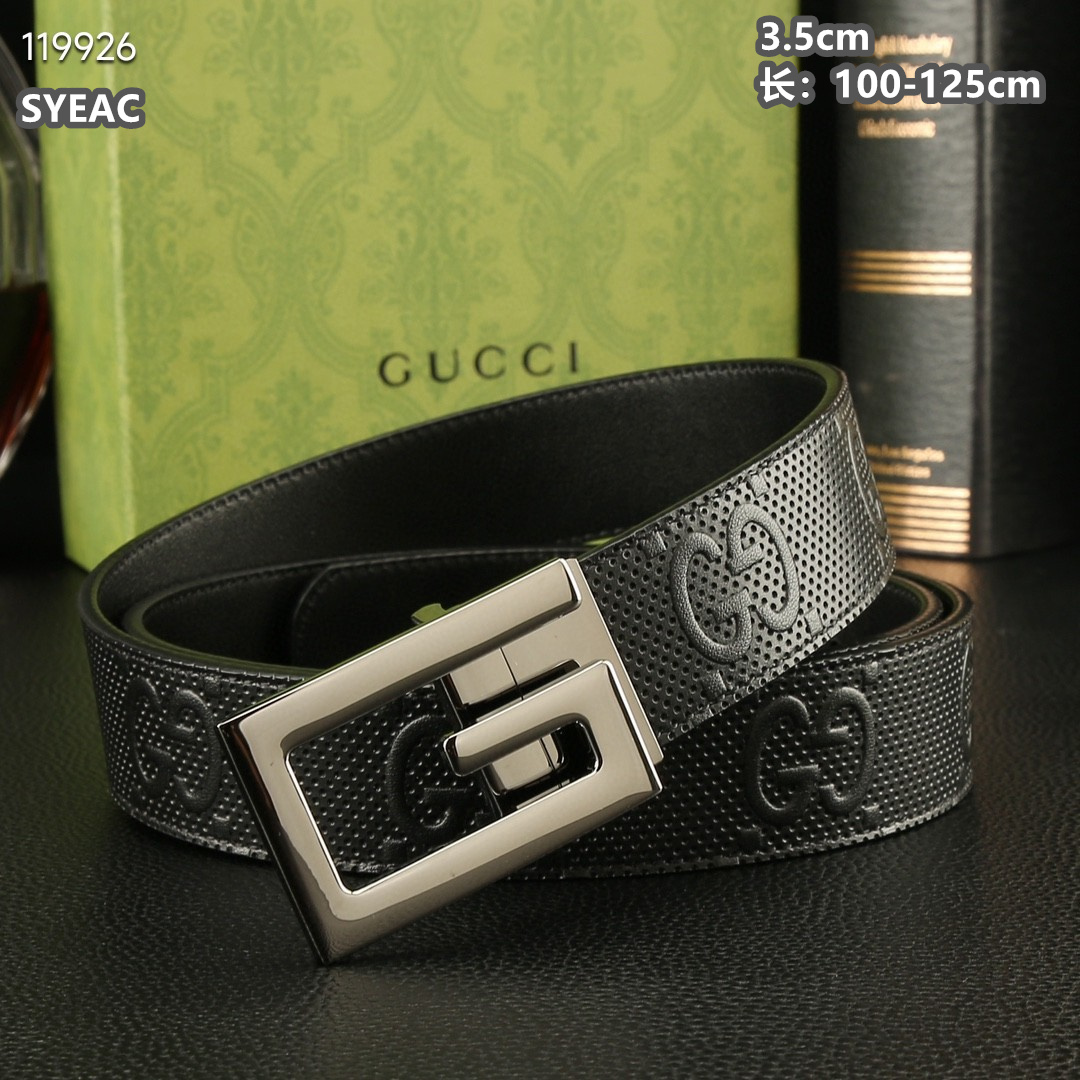 Gucci belt 35mmX100-125cm 8L (3)