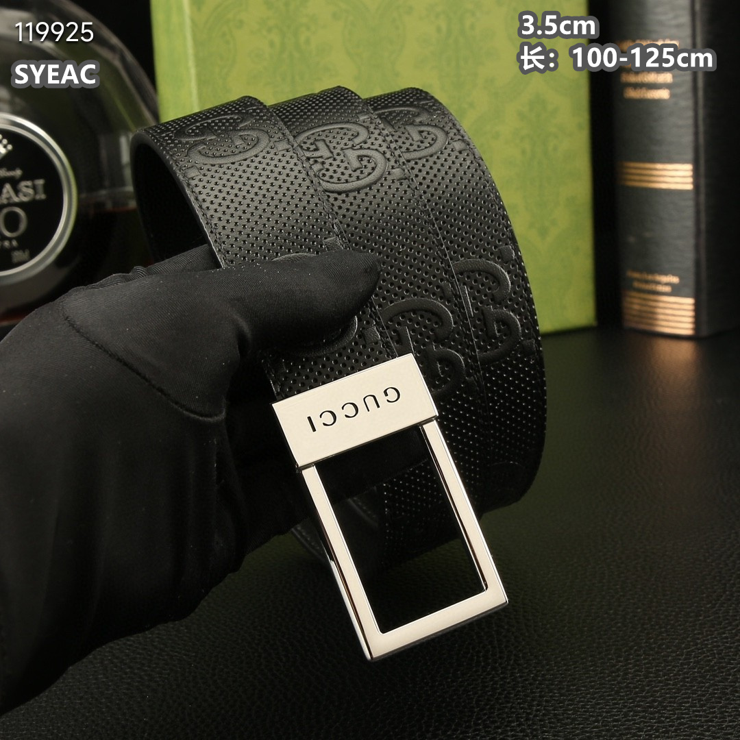Gucci belt 35mmX100-125cm 8L (3)