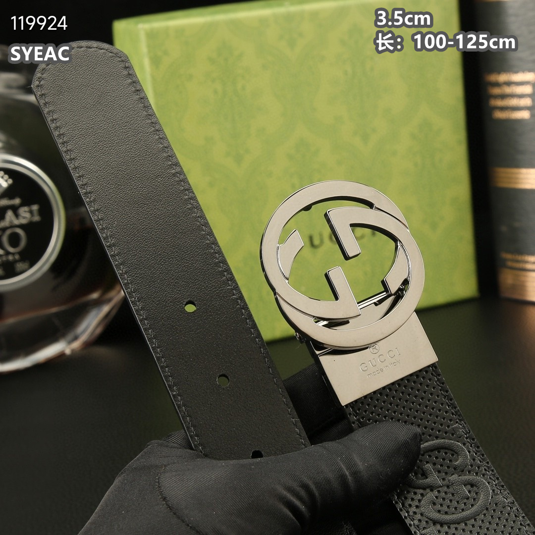 Gucci belt 35mmX100-125cm 8L (3)