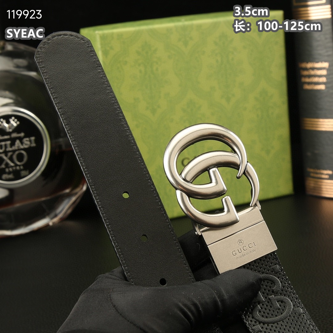 Gucci belt 35mmX100-125cm 8L (3)