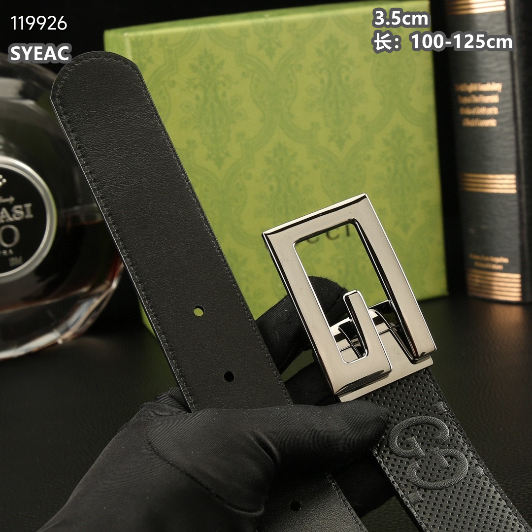 Gucci belt 35mmX100-125cm 8L (4)