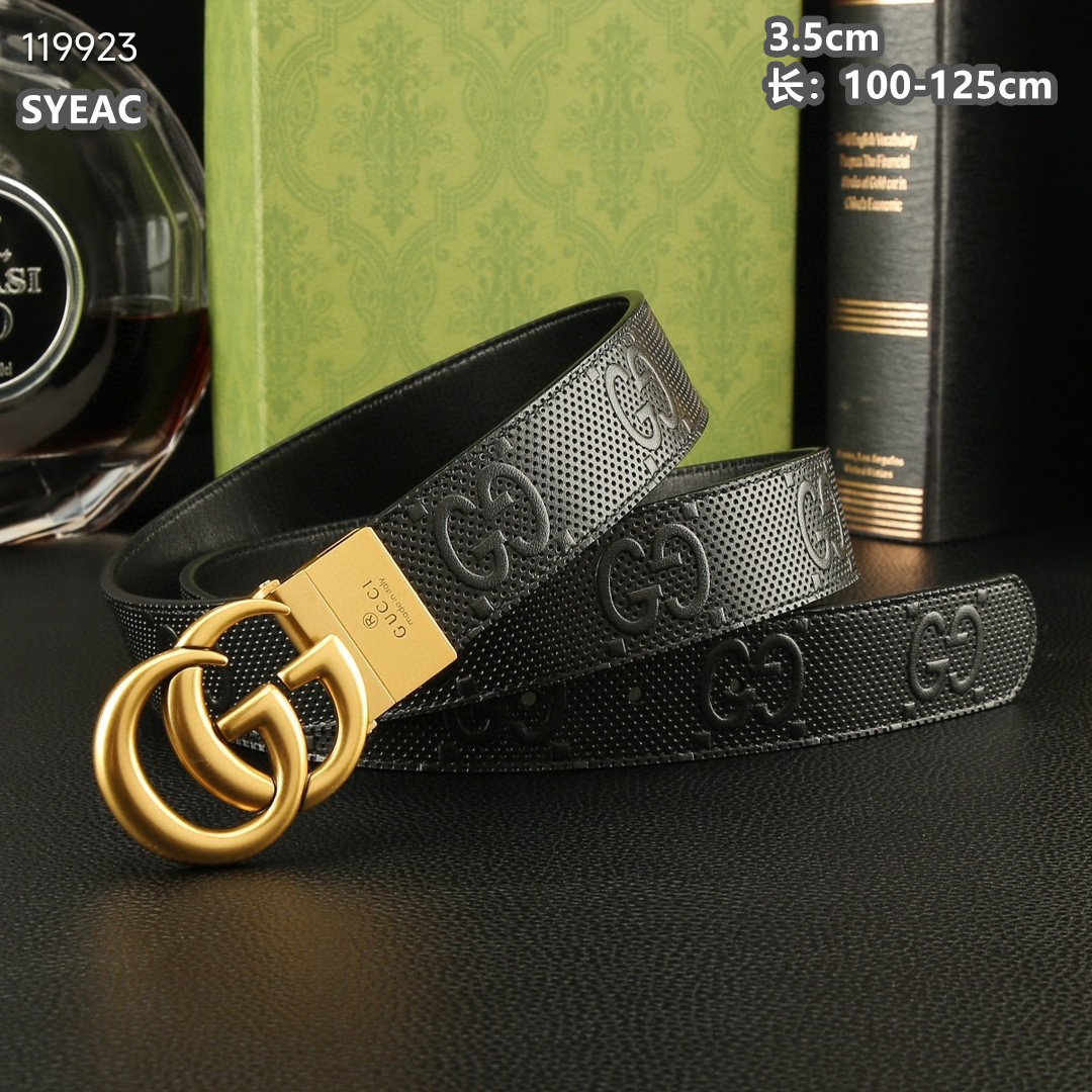 Gucci belt 35mmX100-125cm 8L (4)