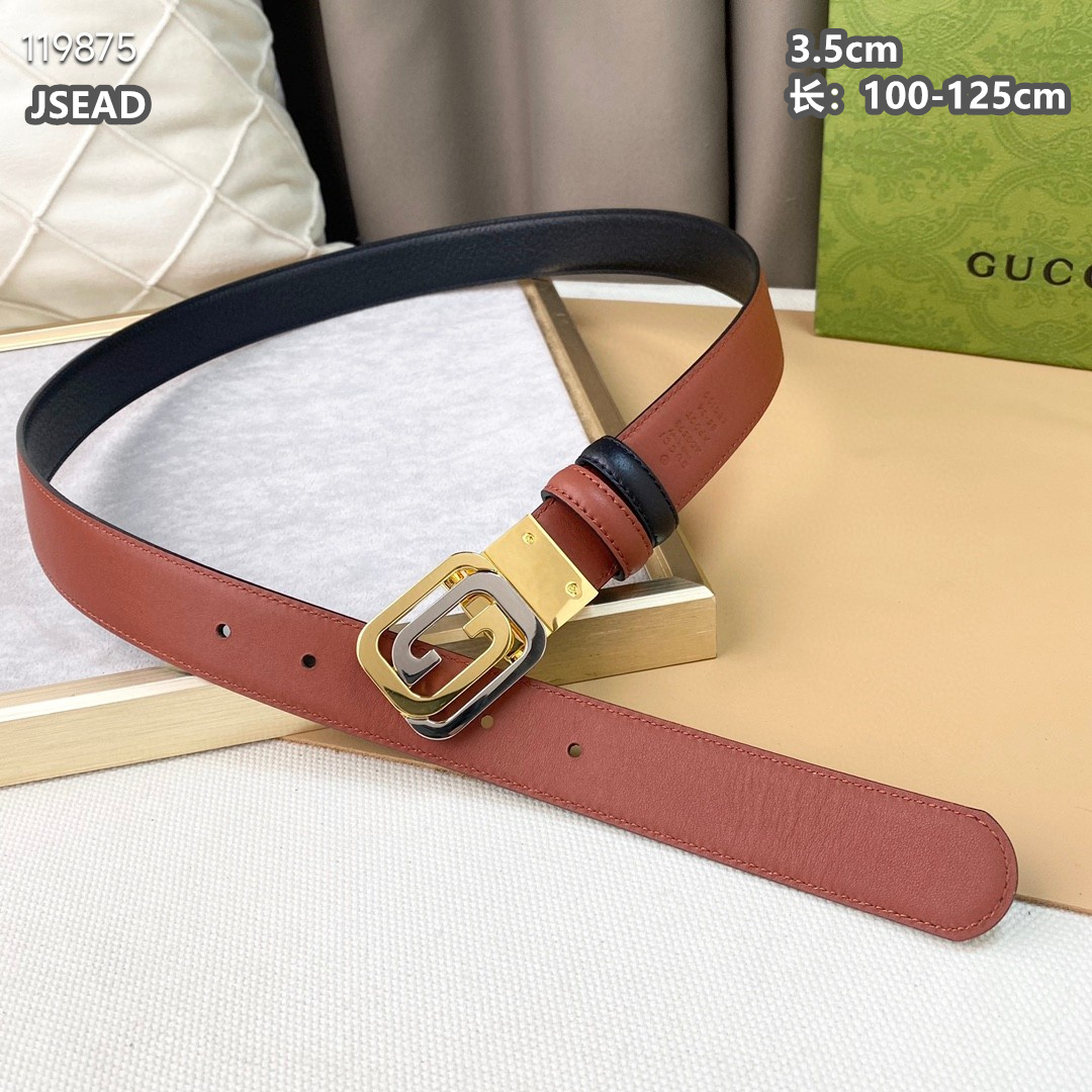 Gucci belt 35mmX100-125cm 8L (5)