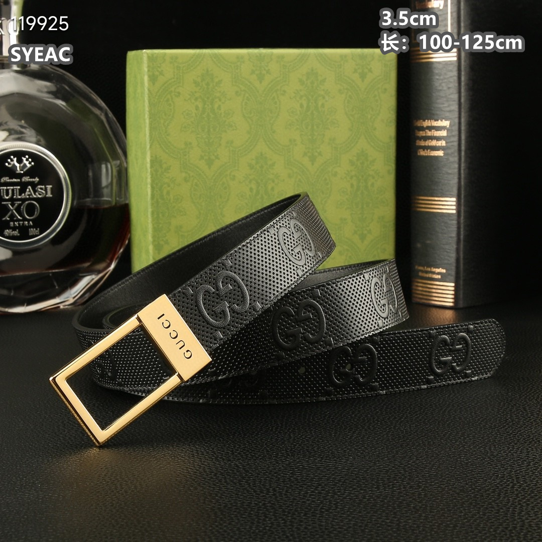 Gucci belt 35mmX100-125cm 8L (5)