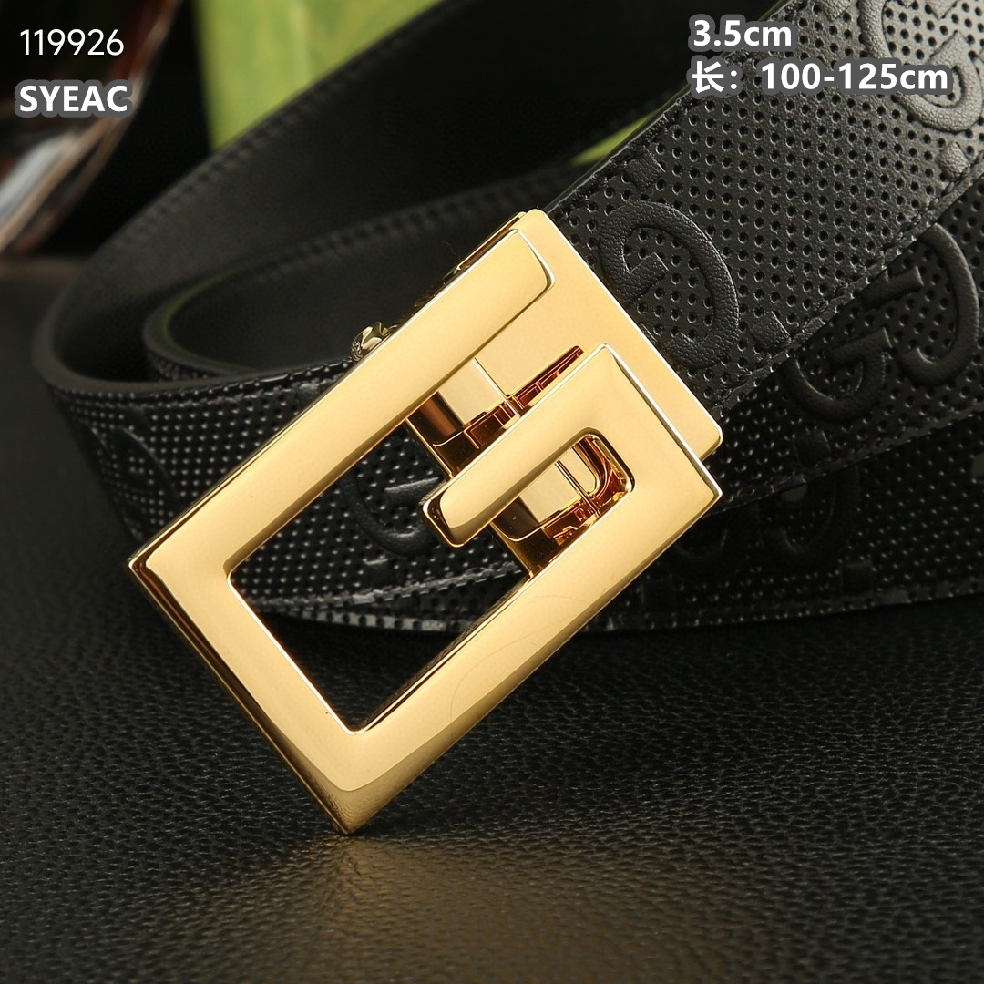 Gucci belt 35mmX100-125cm 8L (6)