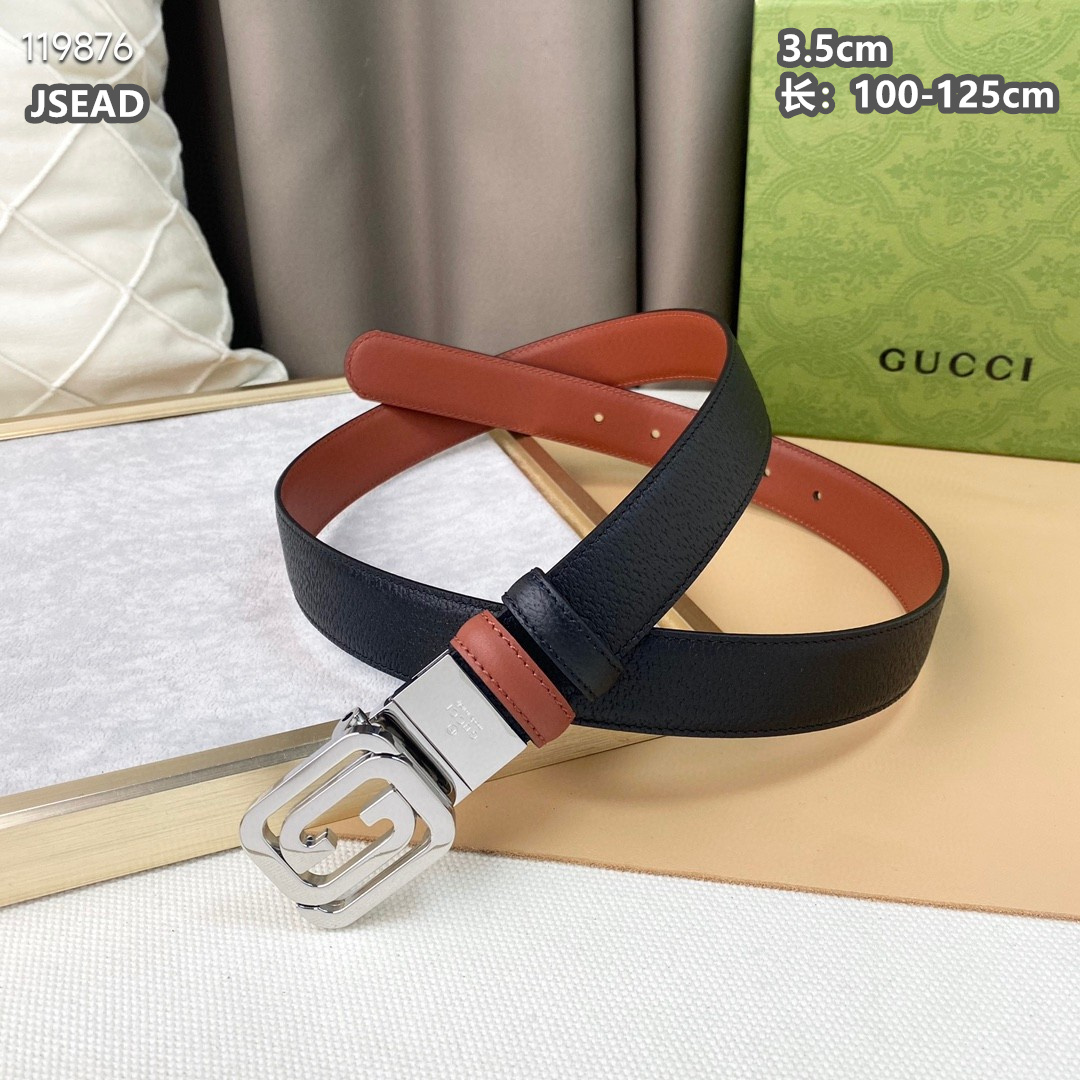 Gucci belt 35mmX100-125cm 8L (7)