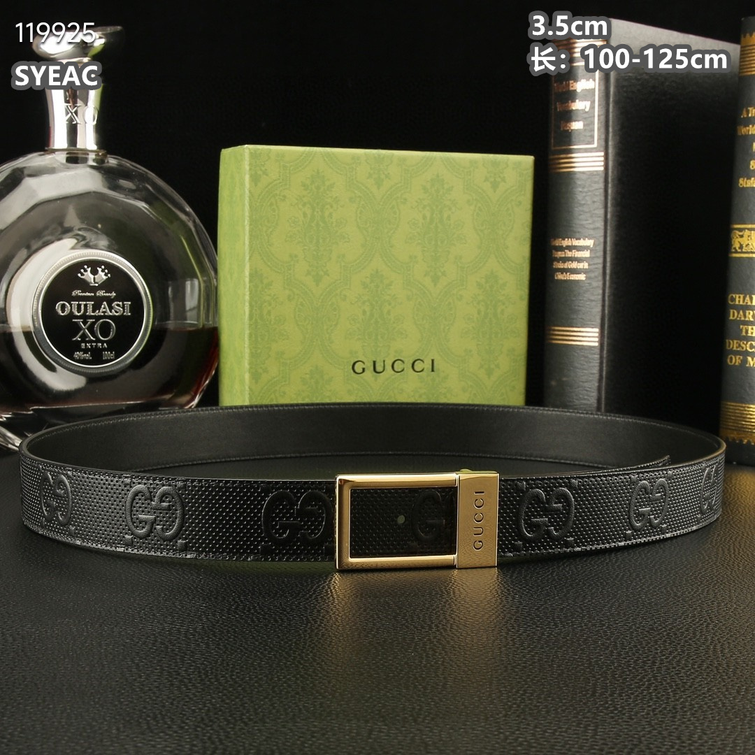 Gucci belt 35mmX100-125cm 8L (8)