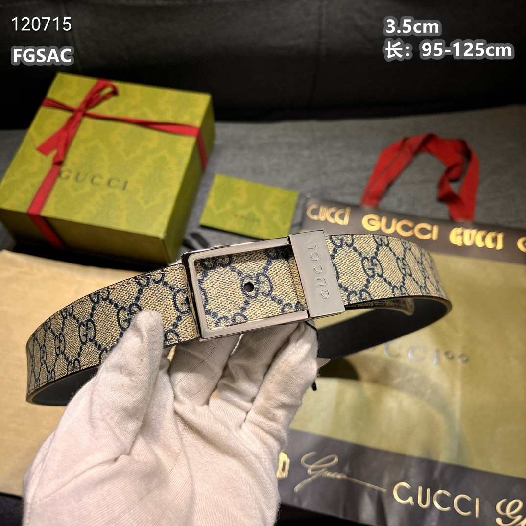 Gucci belt 35mmX95-125cm 8L (10)