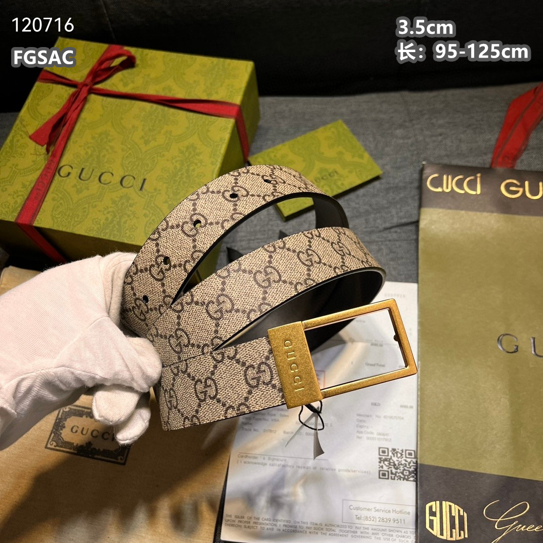 Gucci belt 35mmX95-125cm 8L (13)