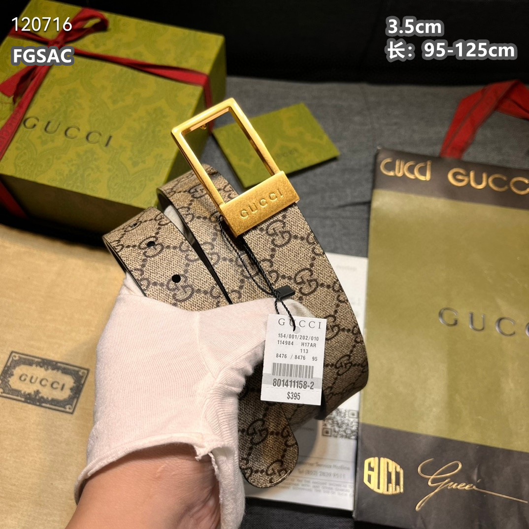 Gucci belt 35mmX95-125cm 8L (15)