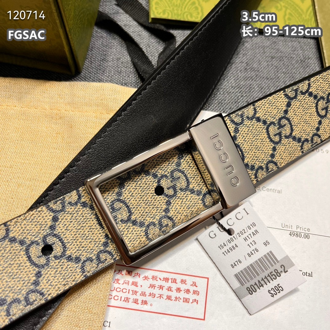 Gucci belt 35mmX95-125cm 8L (2)