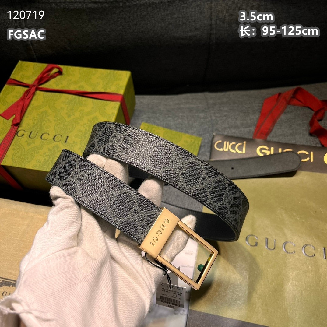 Gucci belt 35mmX95-125cm 8L (23)