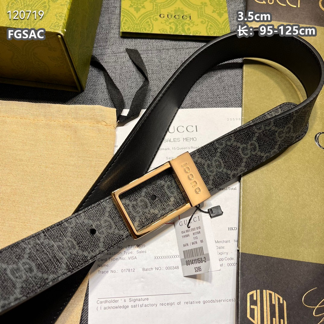 Gucci belt 35mmX95-125cm 8L (24)