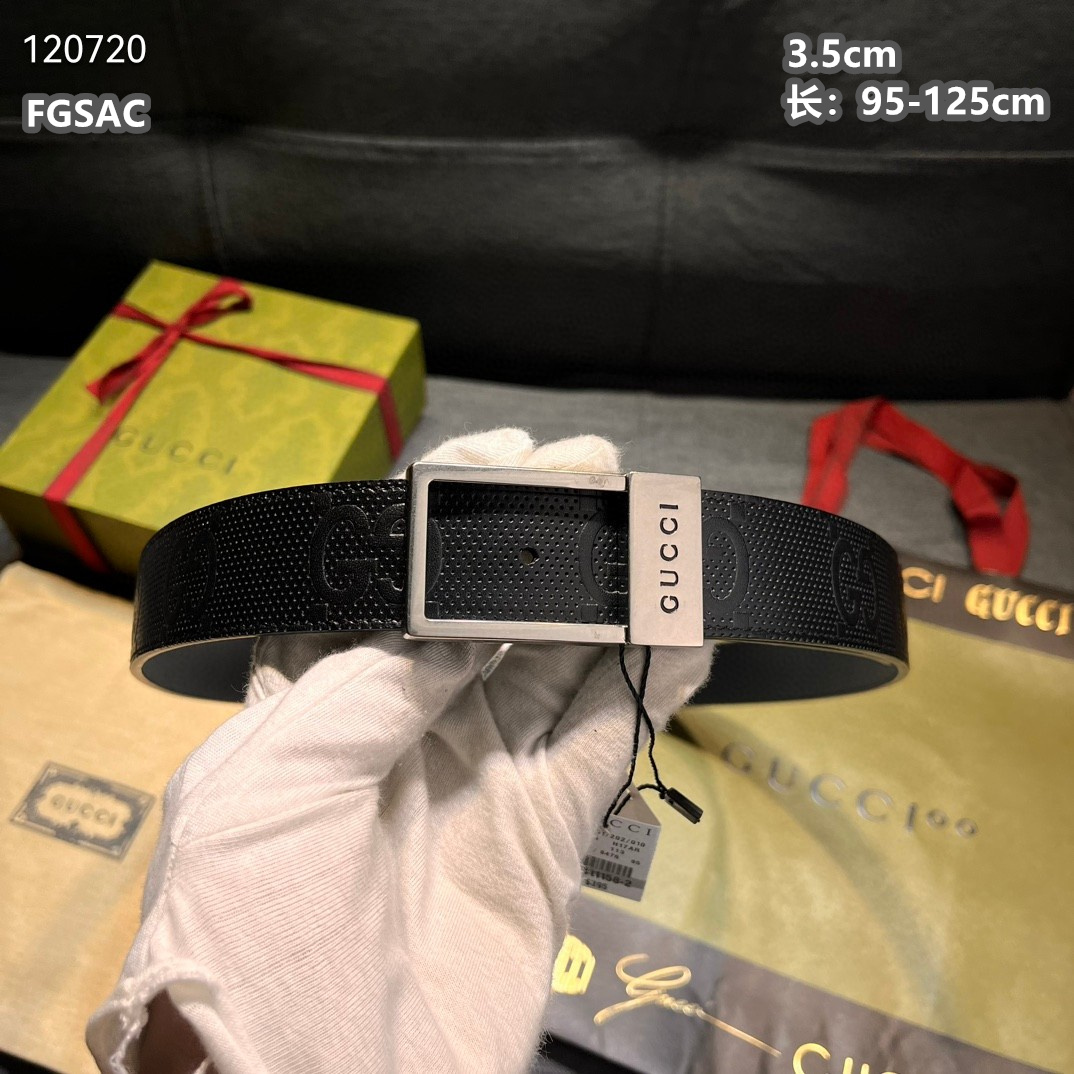 Gucci belt 35mmX95-125cm 8L (26)