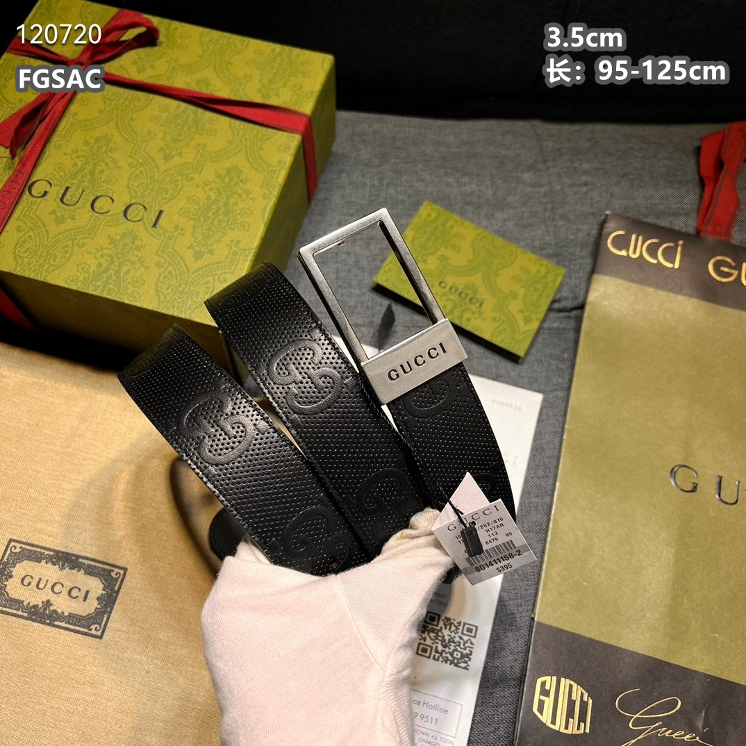 Gucci belt 35mmX95-125cm 8L (29)