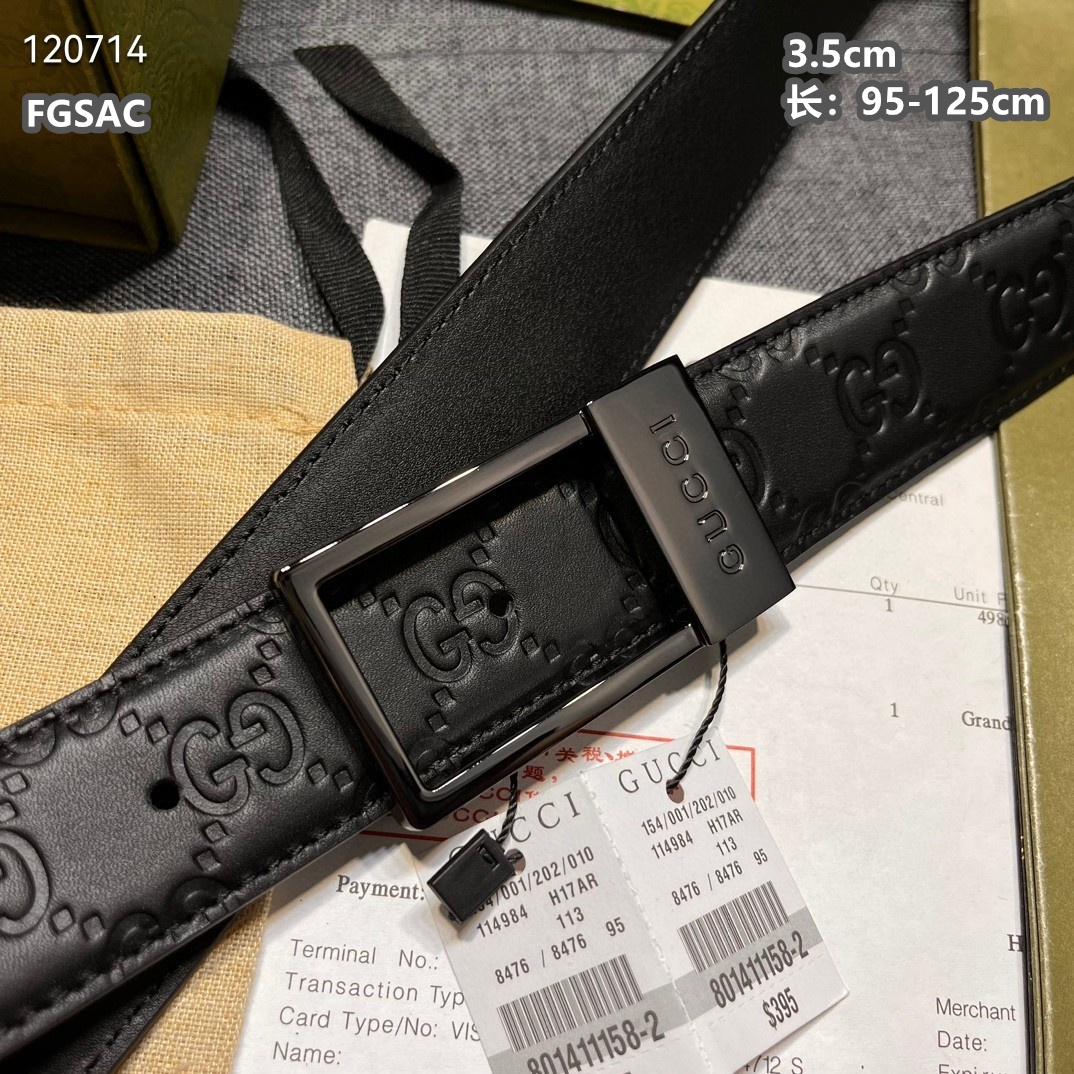 Gucci belt 35mmX95-125cm 8L (4)