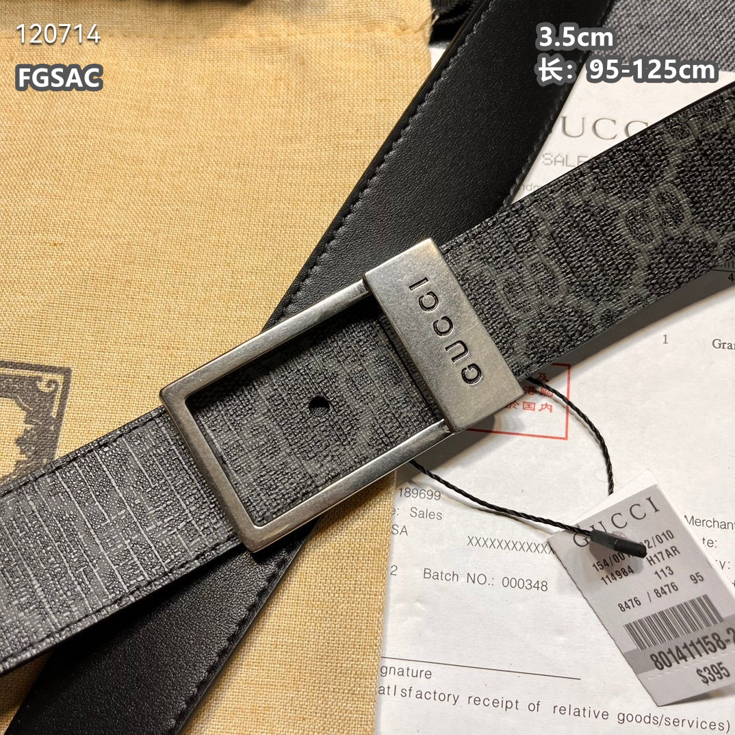 Gucci belt 35mmX95-125cm 8L (7)