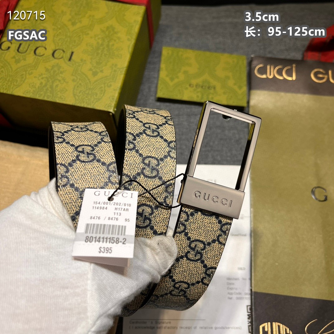 Gucci belt 35mmX95-125cm 8L (8)