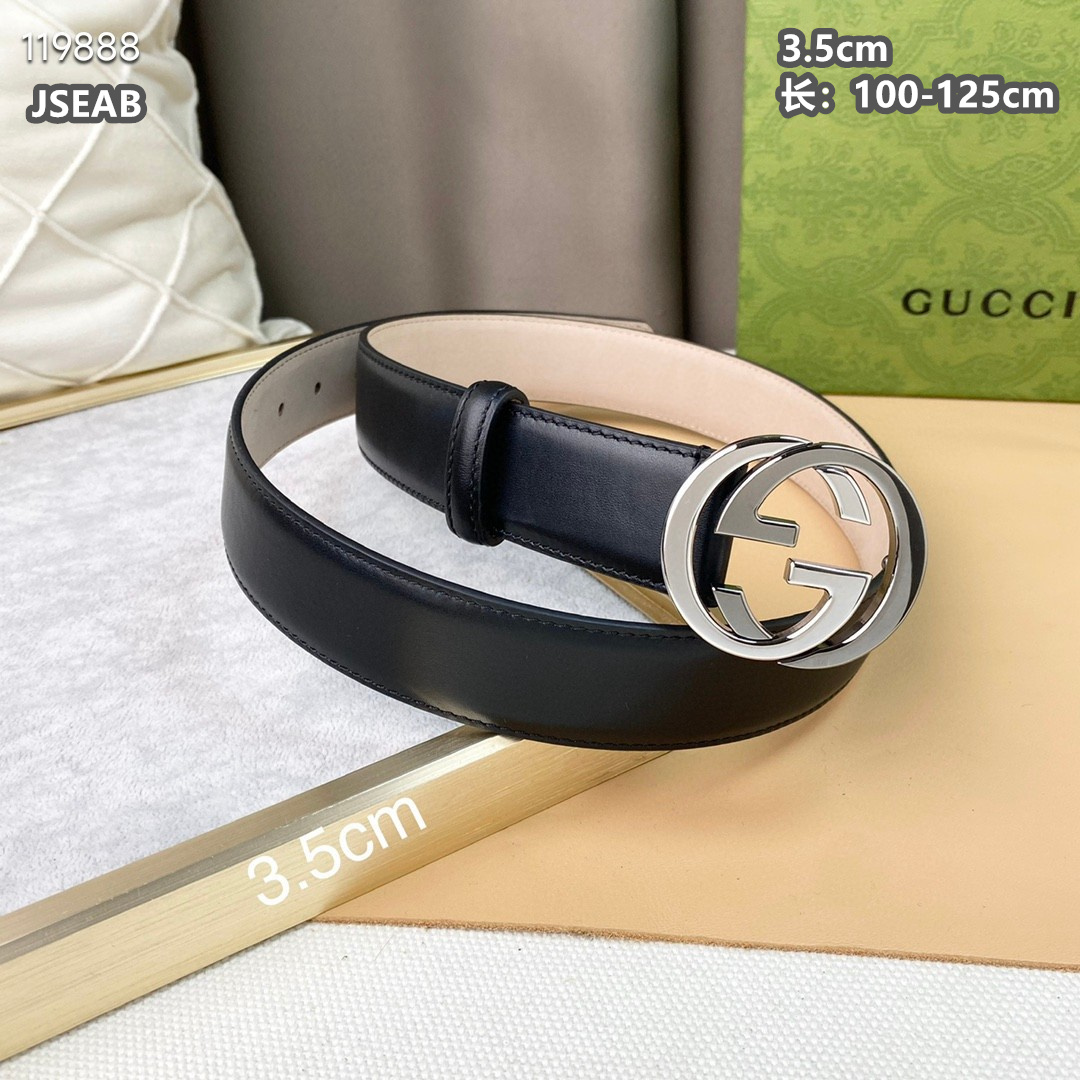 Gucci belt 35mmX95-125cm 8L  (14)