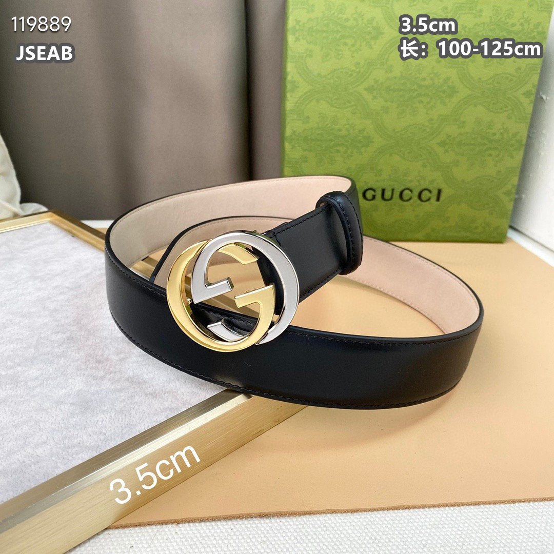 Gucci belt 35mmX95-125cm 8L  (17)