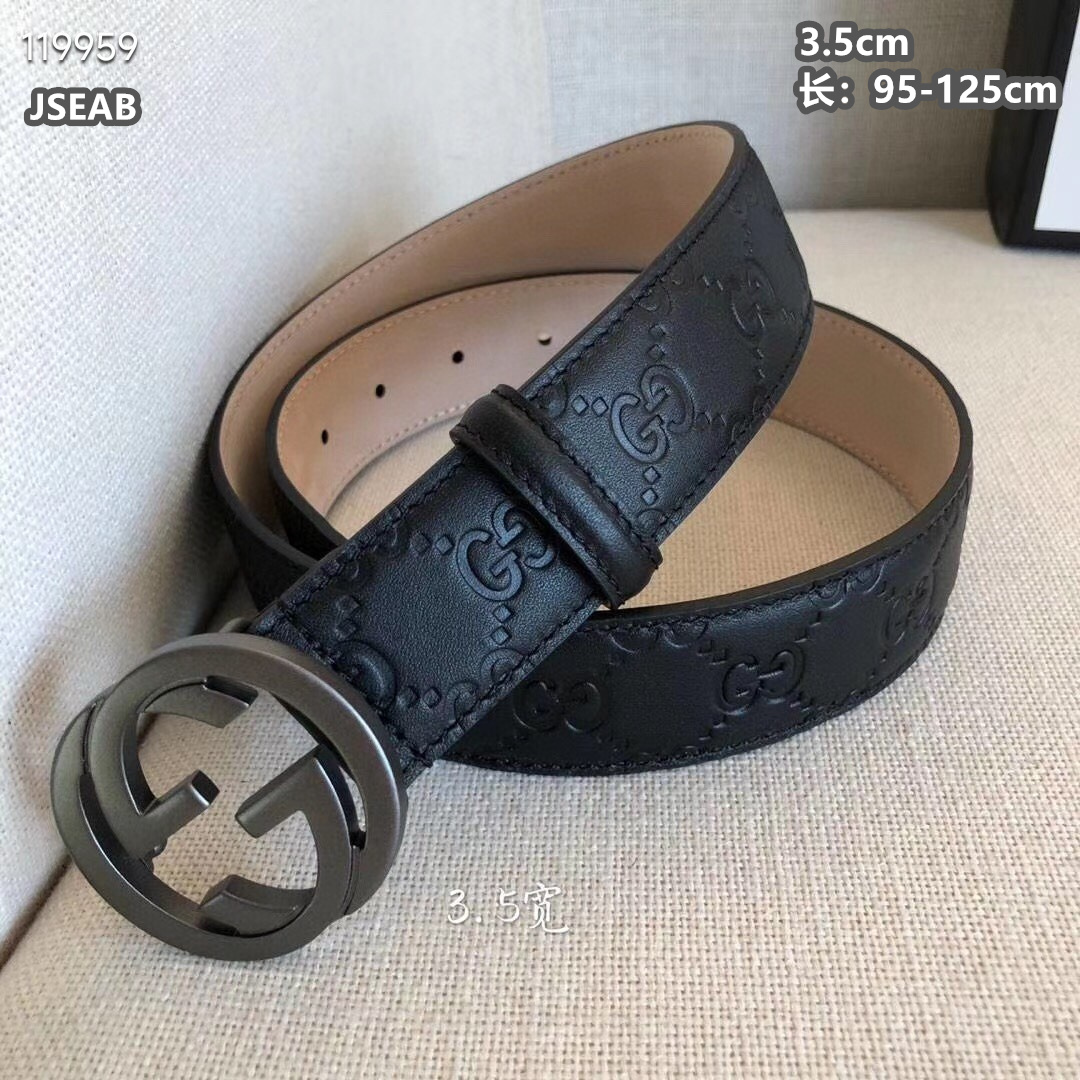 Gucci belt 35mmX95-125cm 8L  (8)