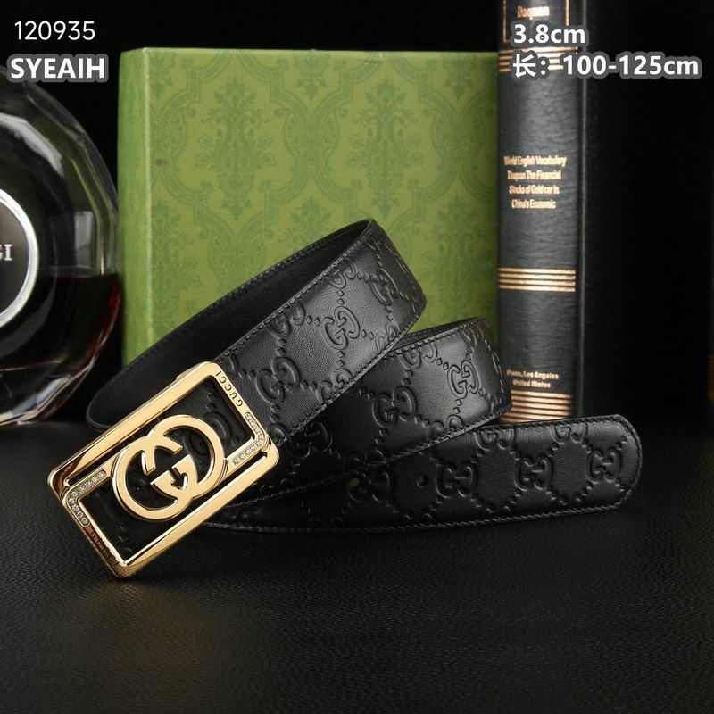 Gucci belt 38mmX100-125cm 8L(6)_1395255
