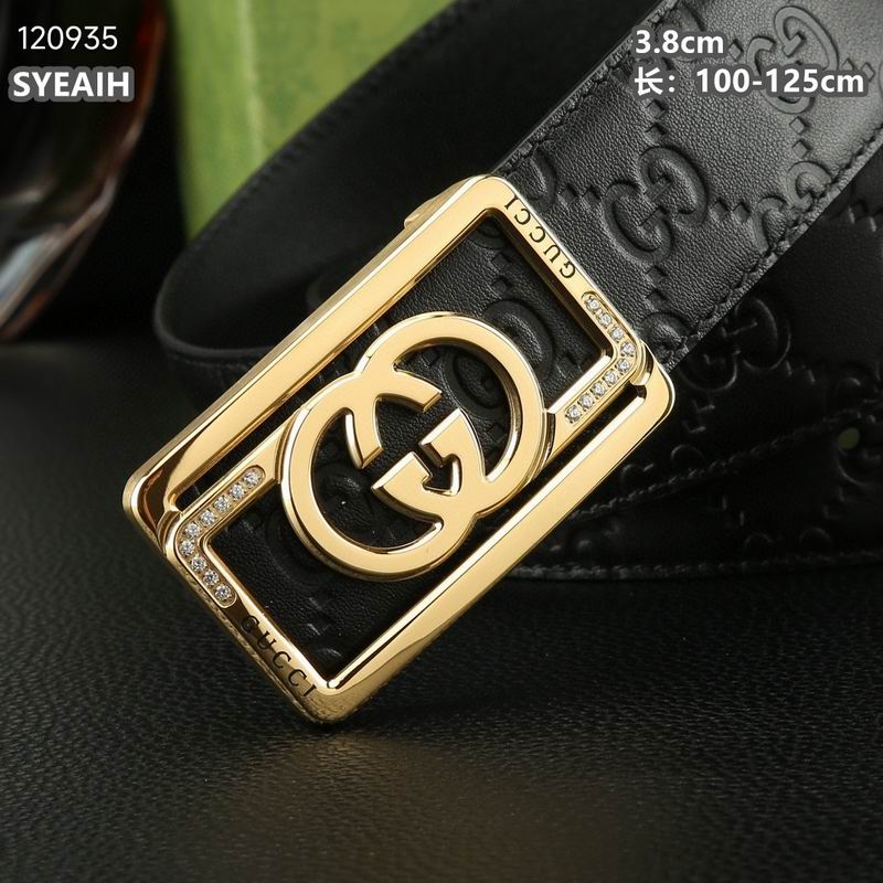 Gucci belt 38mmX100-125cm 8L(7)_1395255