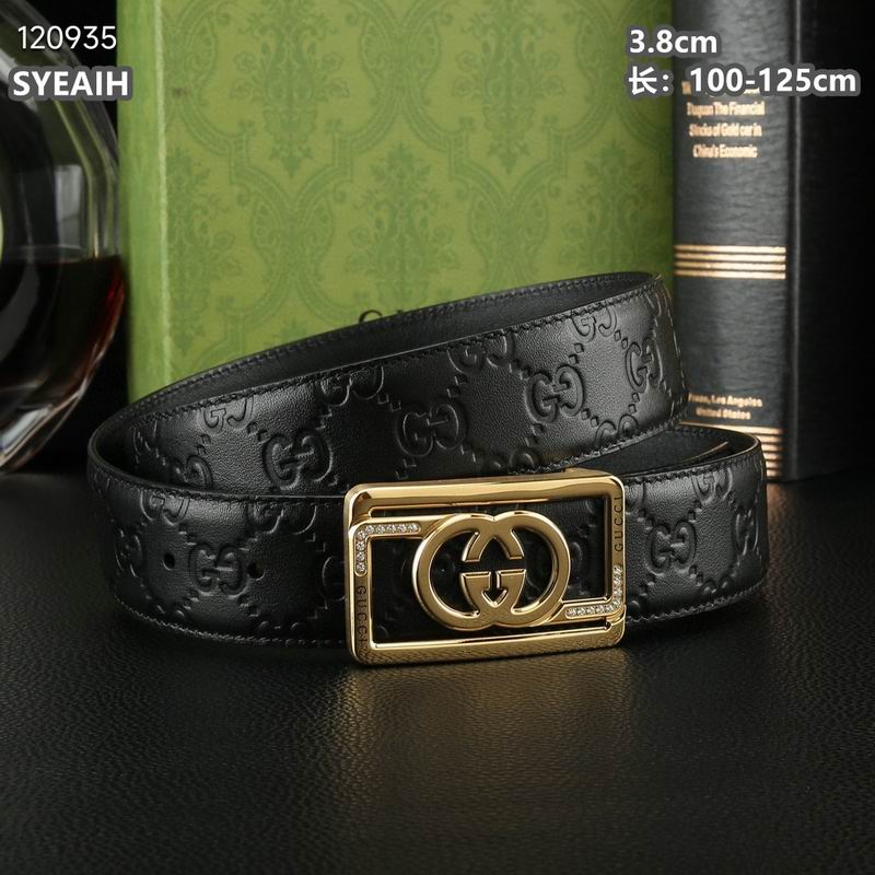 Gucci belt 38mmX100-125cm 8L(8)_1395255