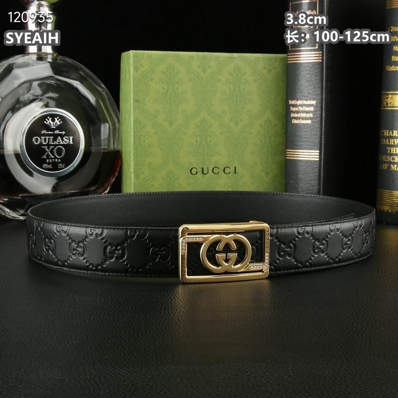 Gucci belt 38mmX100-125cm 8L(9)_1395255