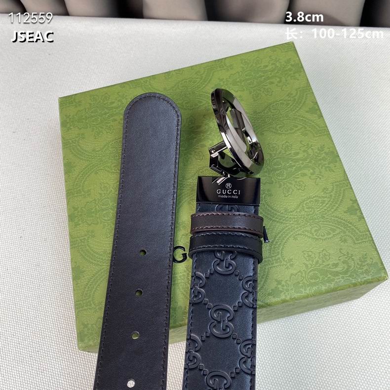 Gucci belt 38mmX100-125cm 8L (1)