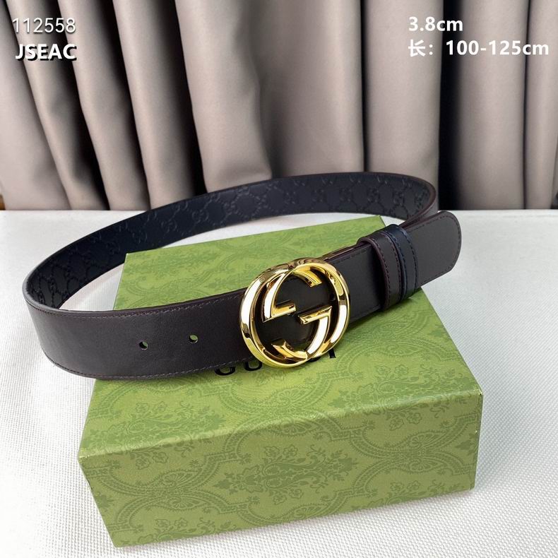 Gucci belt 38mmX100-125cm 8L (10)