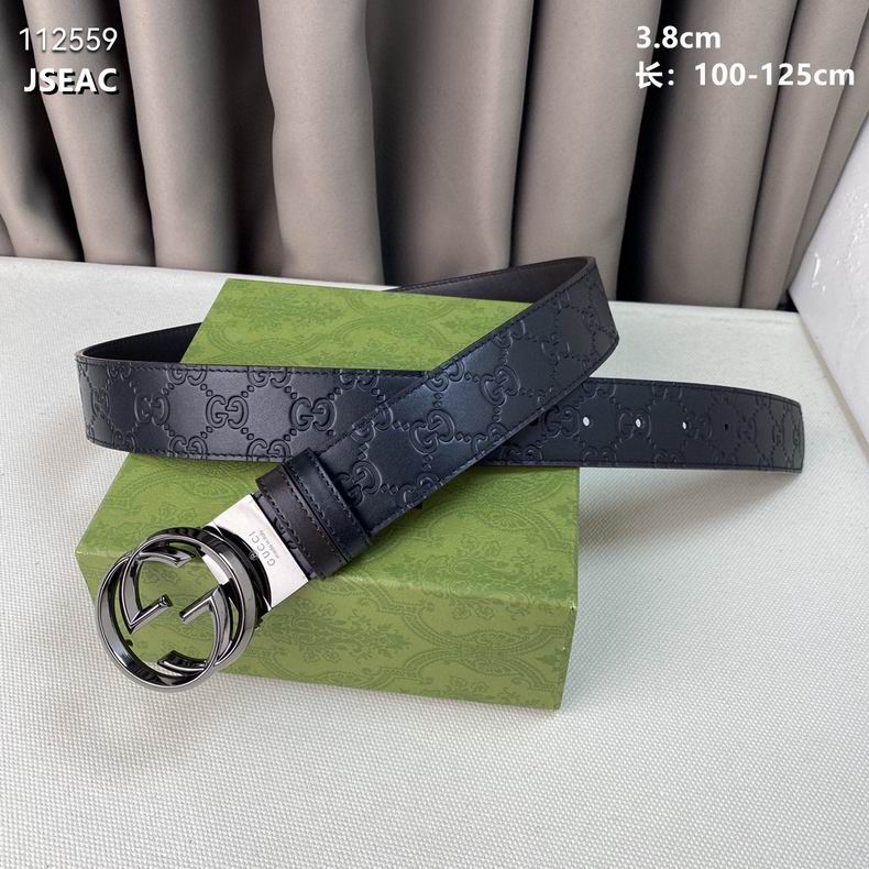 Gucci belt 38mmX100-125cm 8L (12)