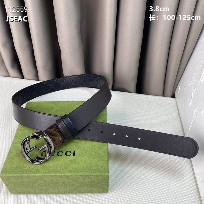 Gucci belt 38mmX100-125cm 8L (2)