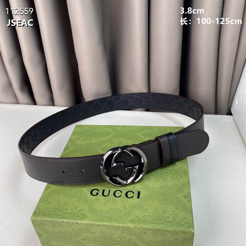 Gucci belt 38mmX100-125cm 8L (3)