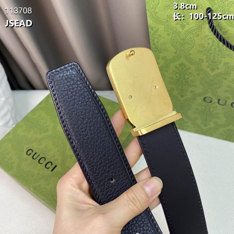 Gucci belt 38mmX100-125cm 8L (4)