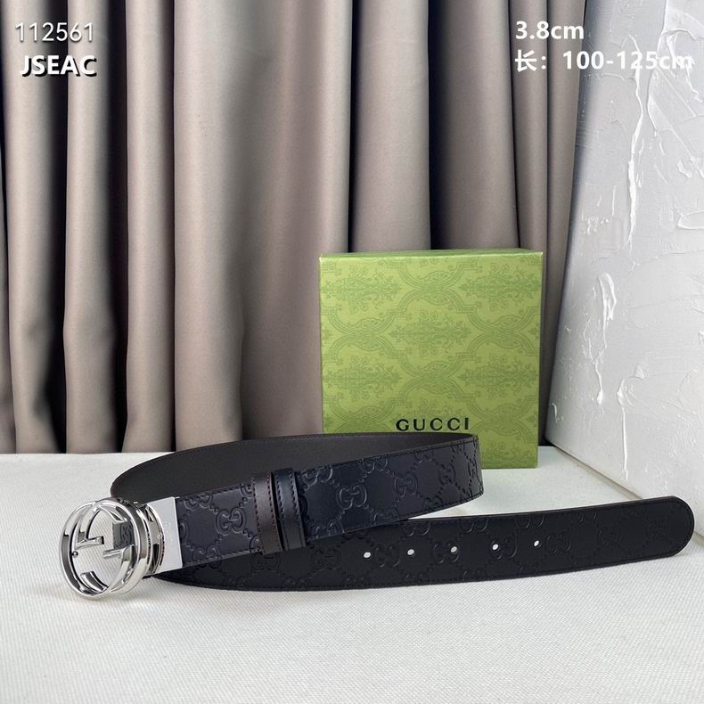 Gucci belt 38mmX100-125cm 8L (4)