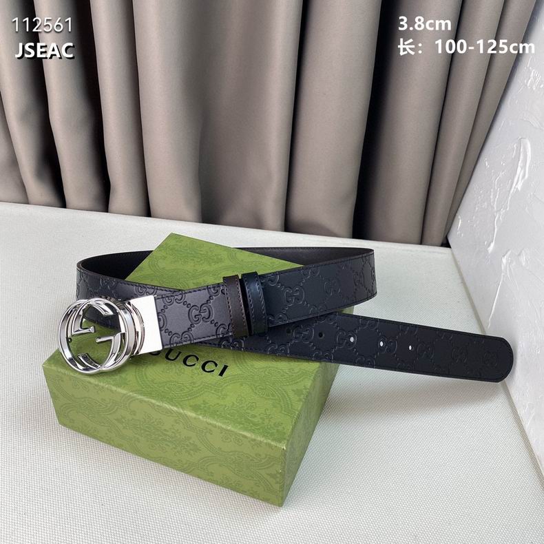 Gucci belt 38mmX100-125cm 8L (5)