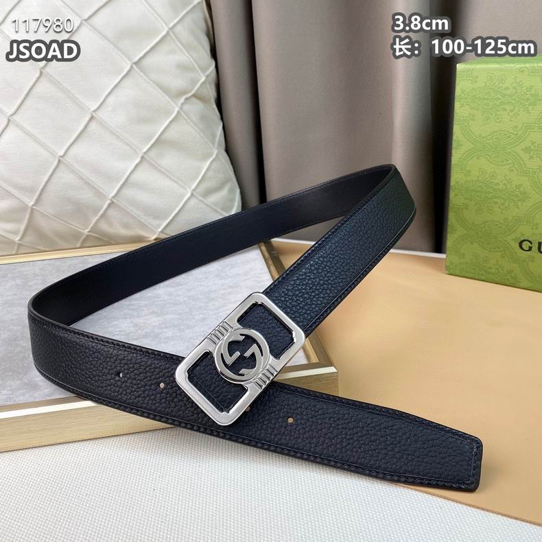 Gucci belt 38mmX100-125cm 8L (5)