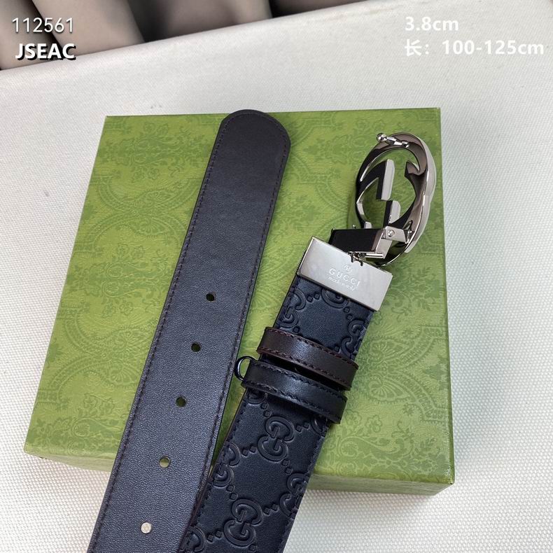 Gucci belt 38mmX100-125cm 8L (6)