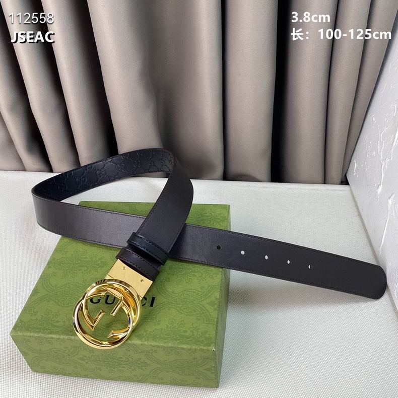 Gucci belt 38mmX100-125cm 8L (9)