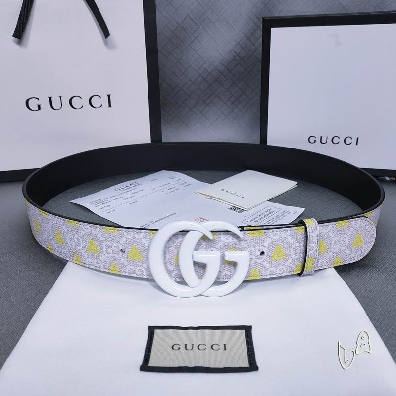 Gucci belt 38mmX80-125cm lb (1)