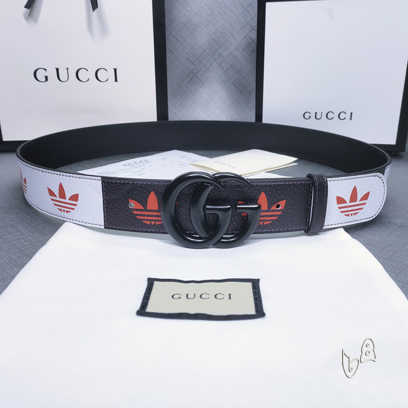 Gucci belt 38mmX80-125cm lb (1)