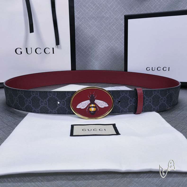 Gucci belt 38mmX80-125cm lb (1)
