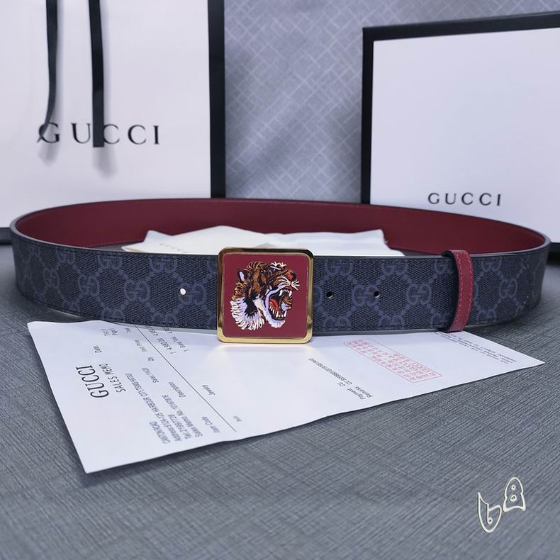 Gucci belt 38mmX80-125cm lb (1)