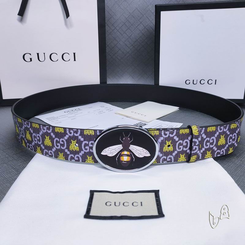 Gucci belt 38mmX80-125cm lb (10)